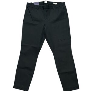 Gap Women's Pants Signature Skinny Ankle Black Size 14 Mid Rise Stretch NWT